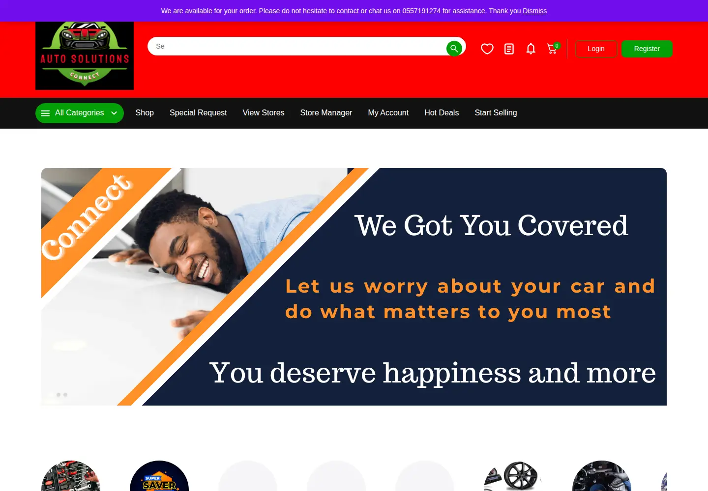 Screenshot of autosolutionsconnect.com