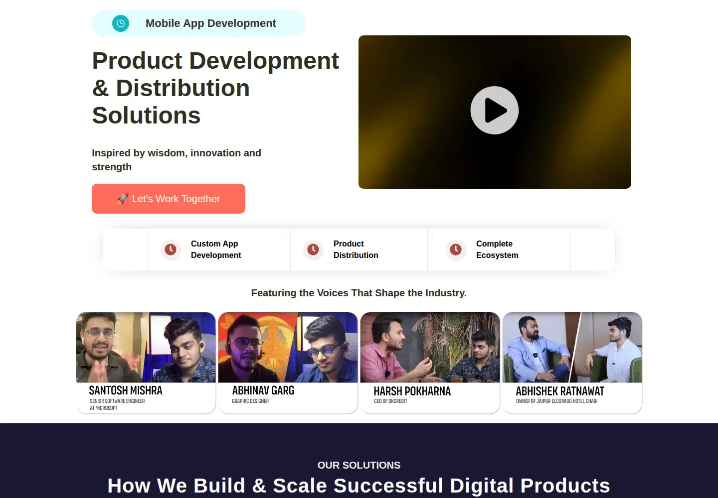 Screenshot of avsvishalmedia.com