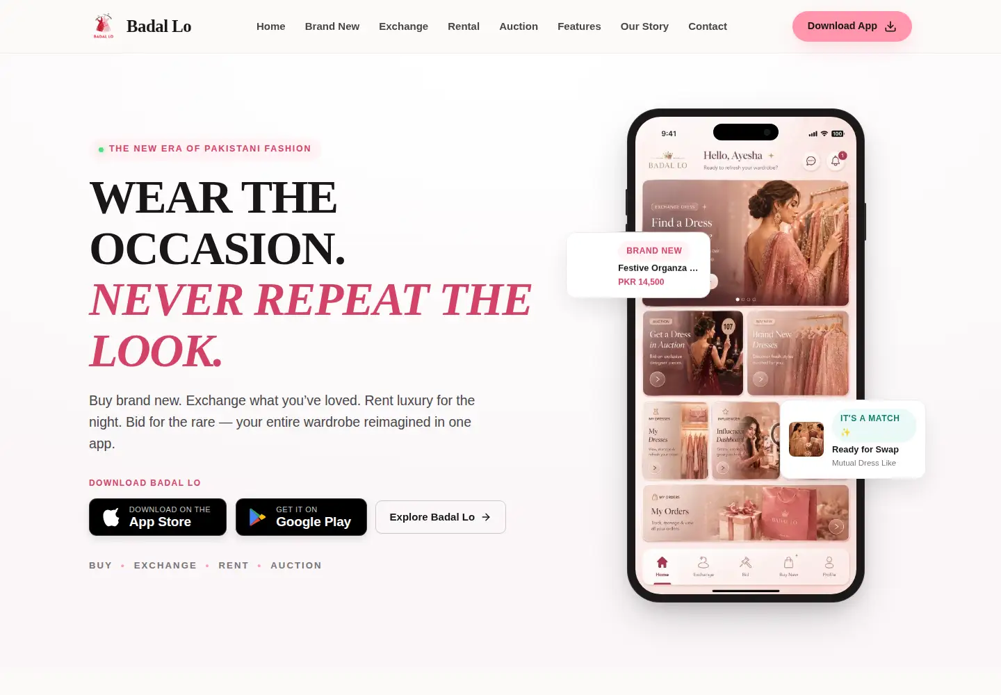 Captured homepage of badallo.com in the current scan