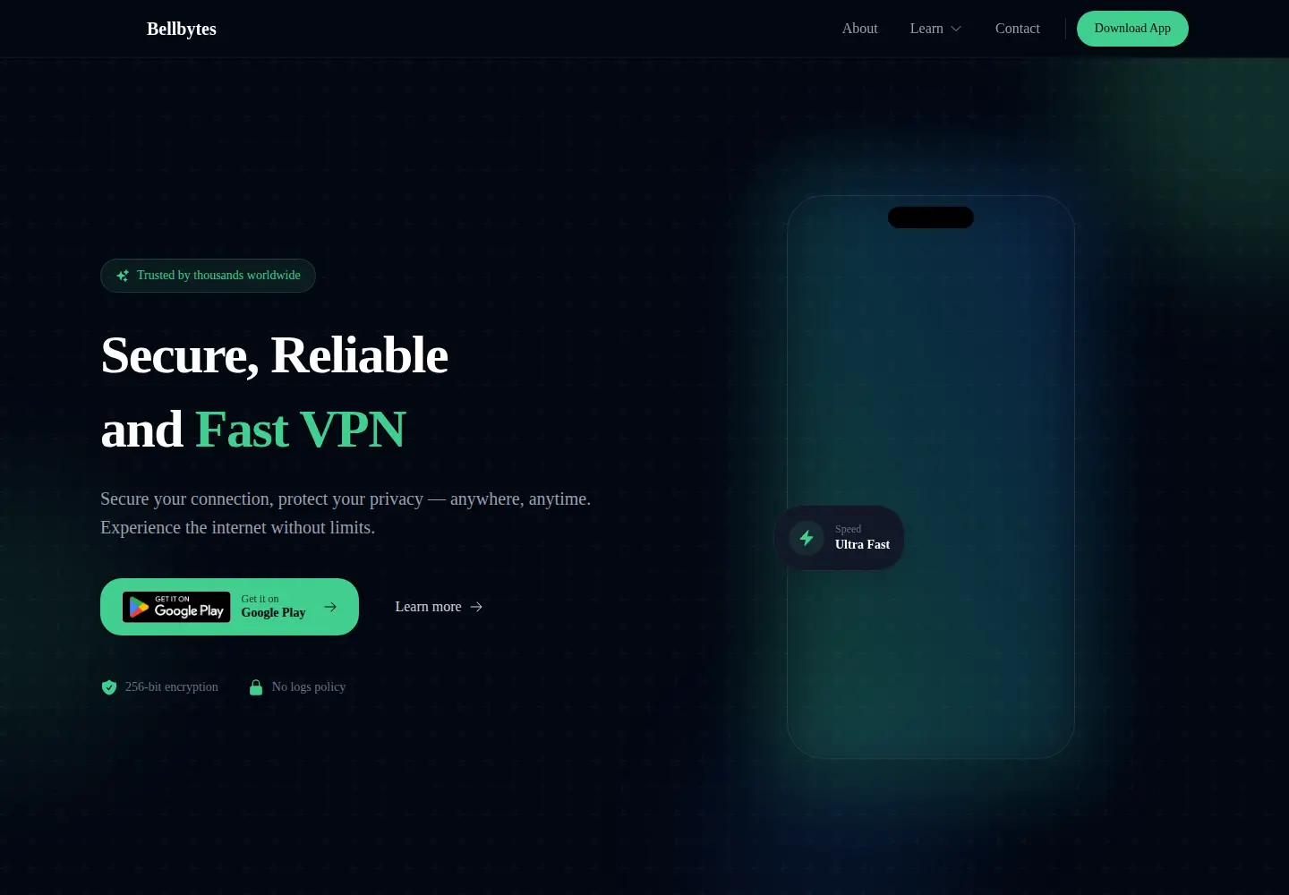 Screenshot of bellbytes.com