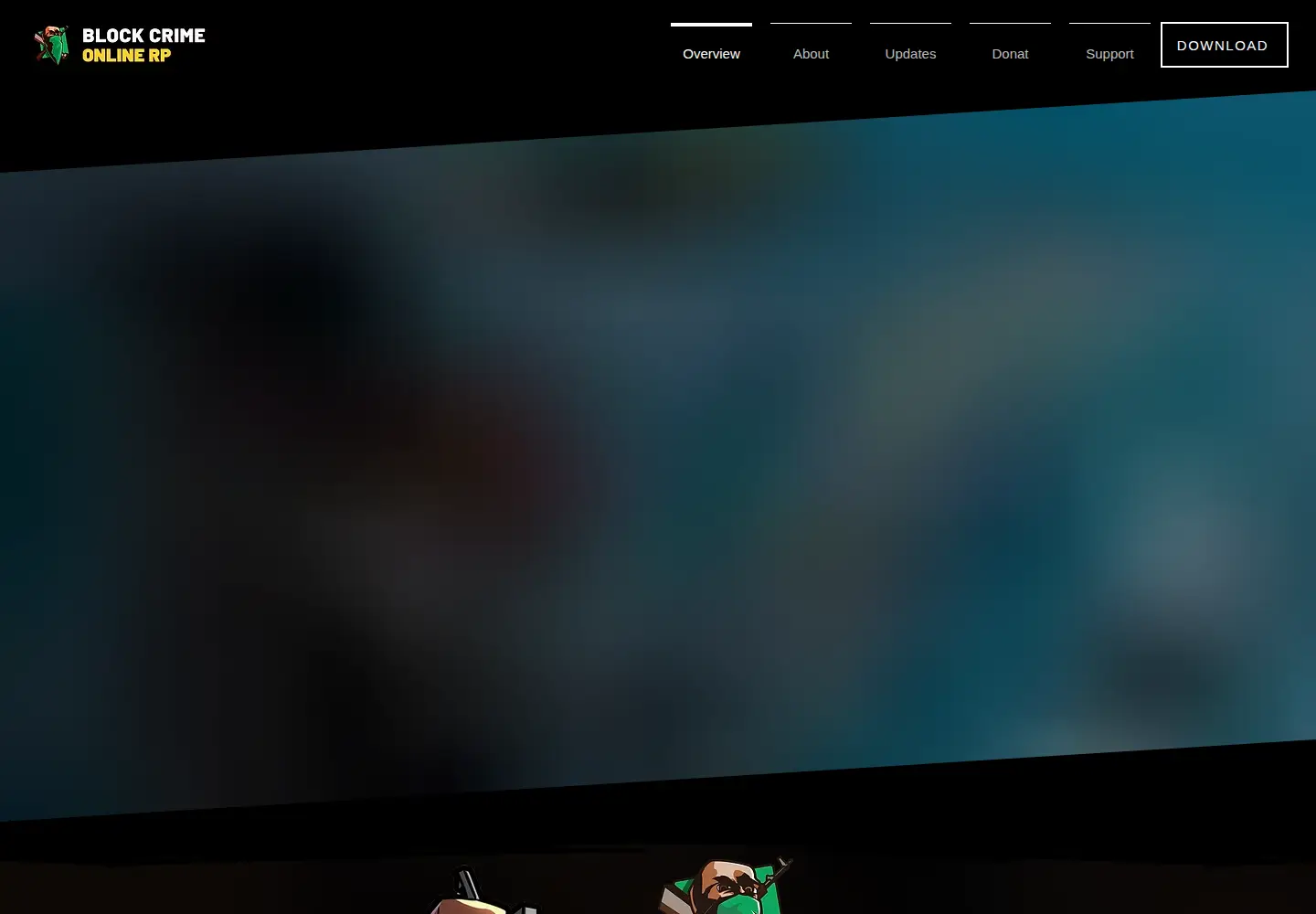 Screenshot of blockcrimegame.com