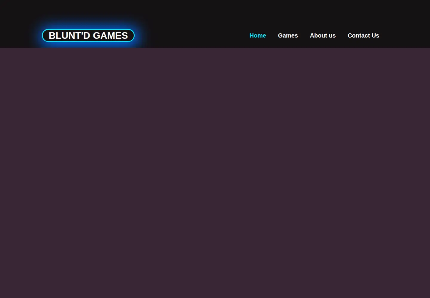 Screenshot of bluntdgames.com