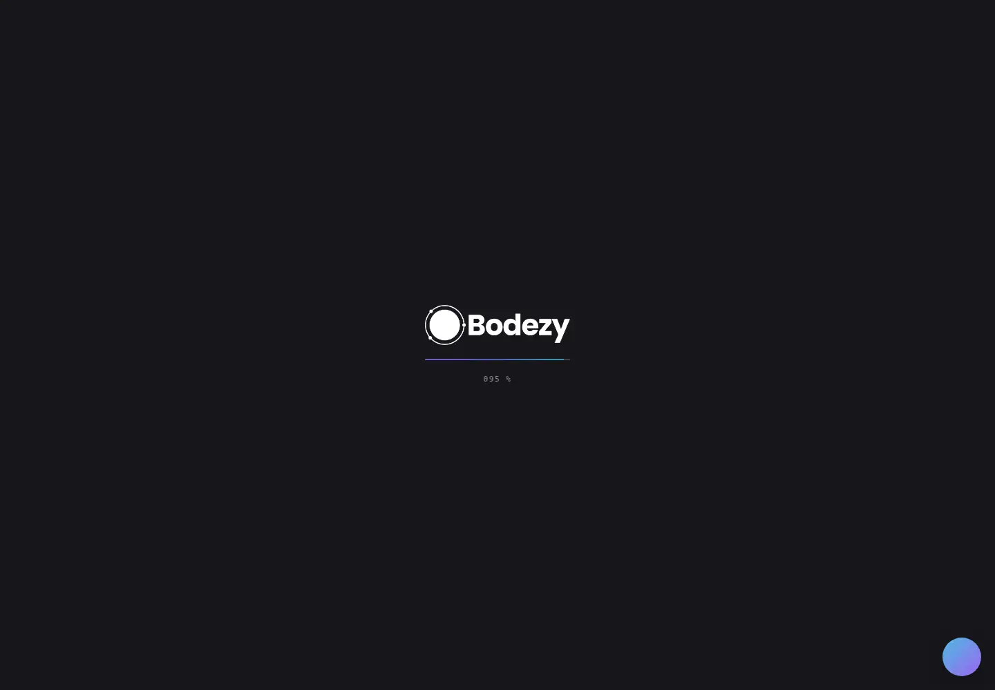 Captured homepage of bodezy.com in the current scan