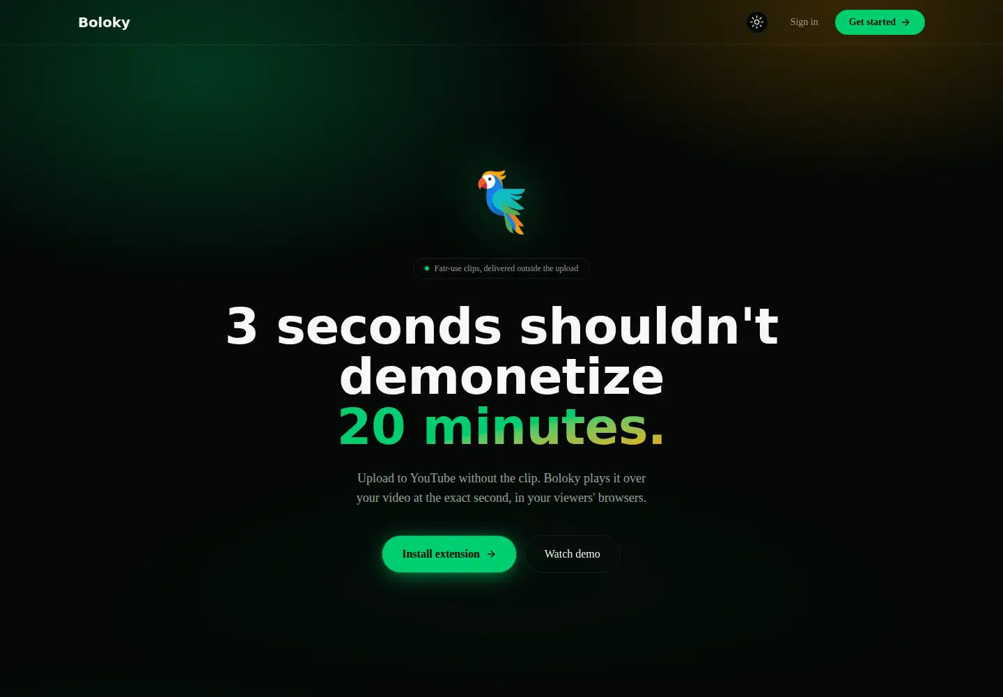 Screenshot of boloky.com