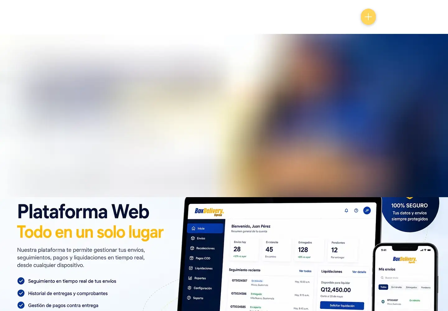 Screenshot of boxdeliverygt.com