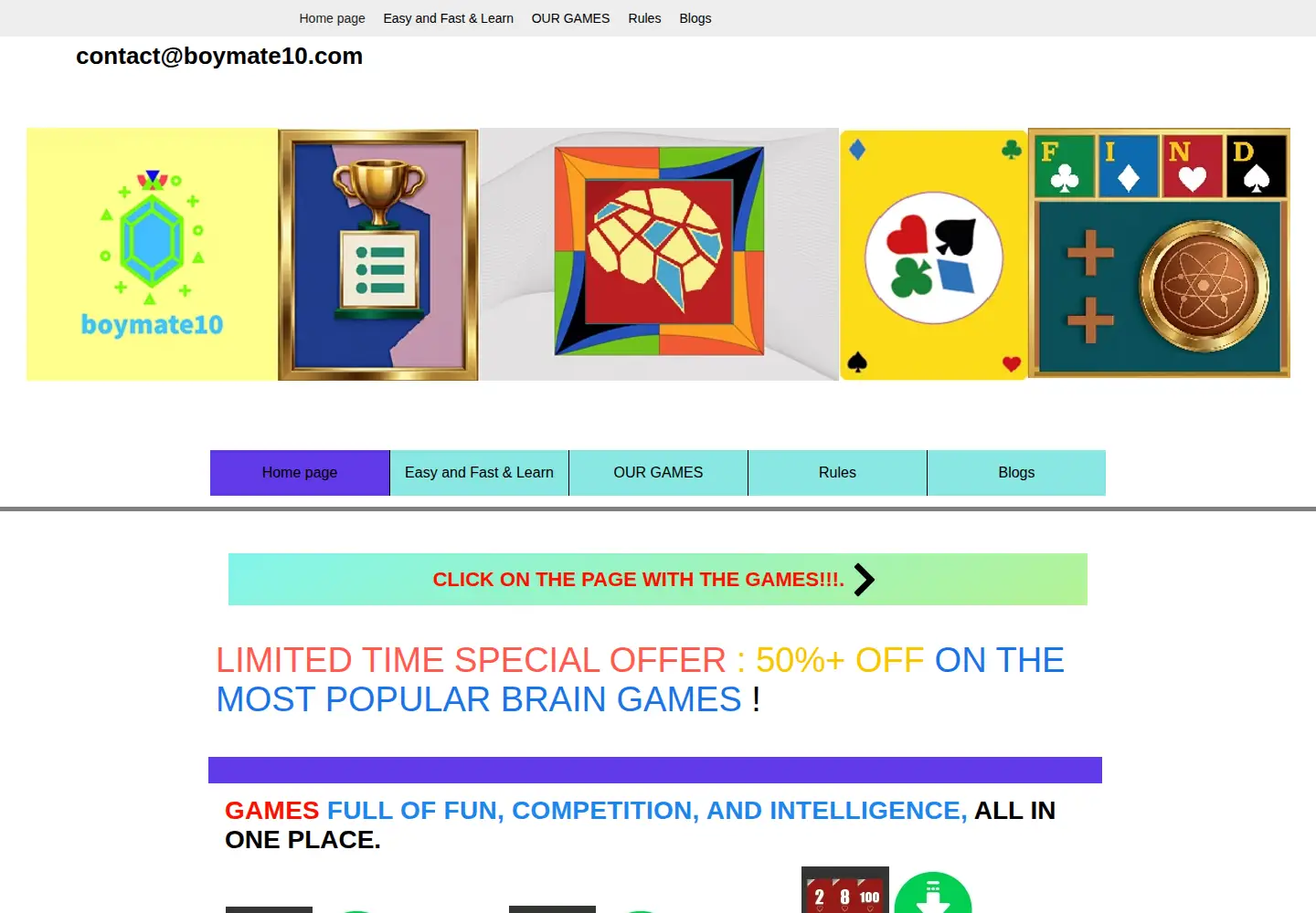 Screenshot of boymate10.com