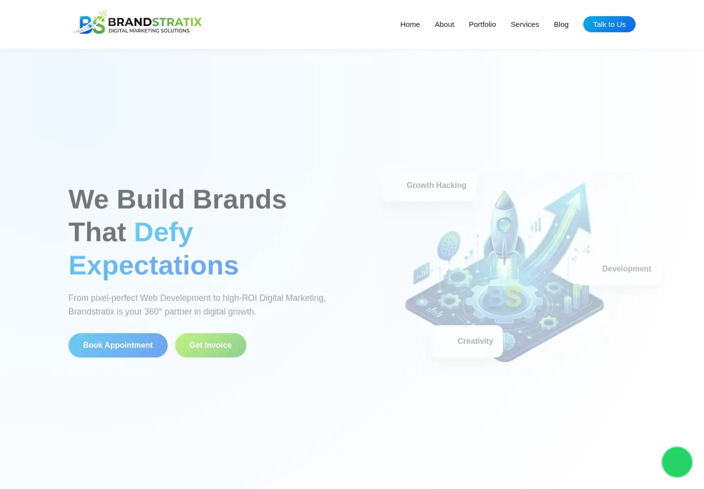 Screenshot of brandstratix.com