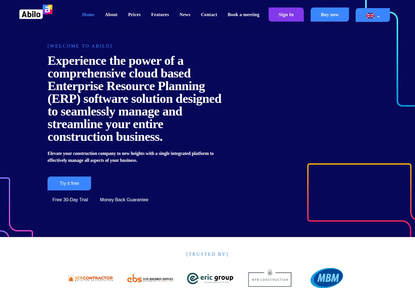 Captured homepage of buildworksmart.com in the current scan