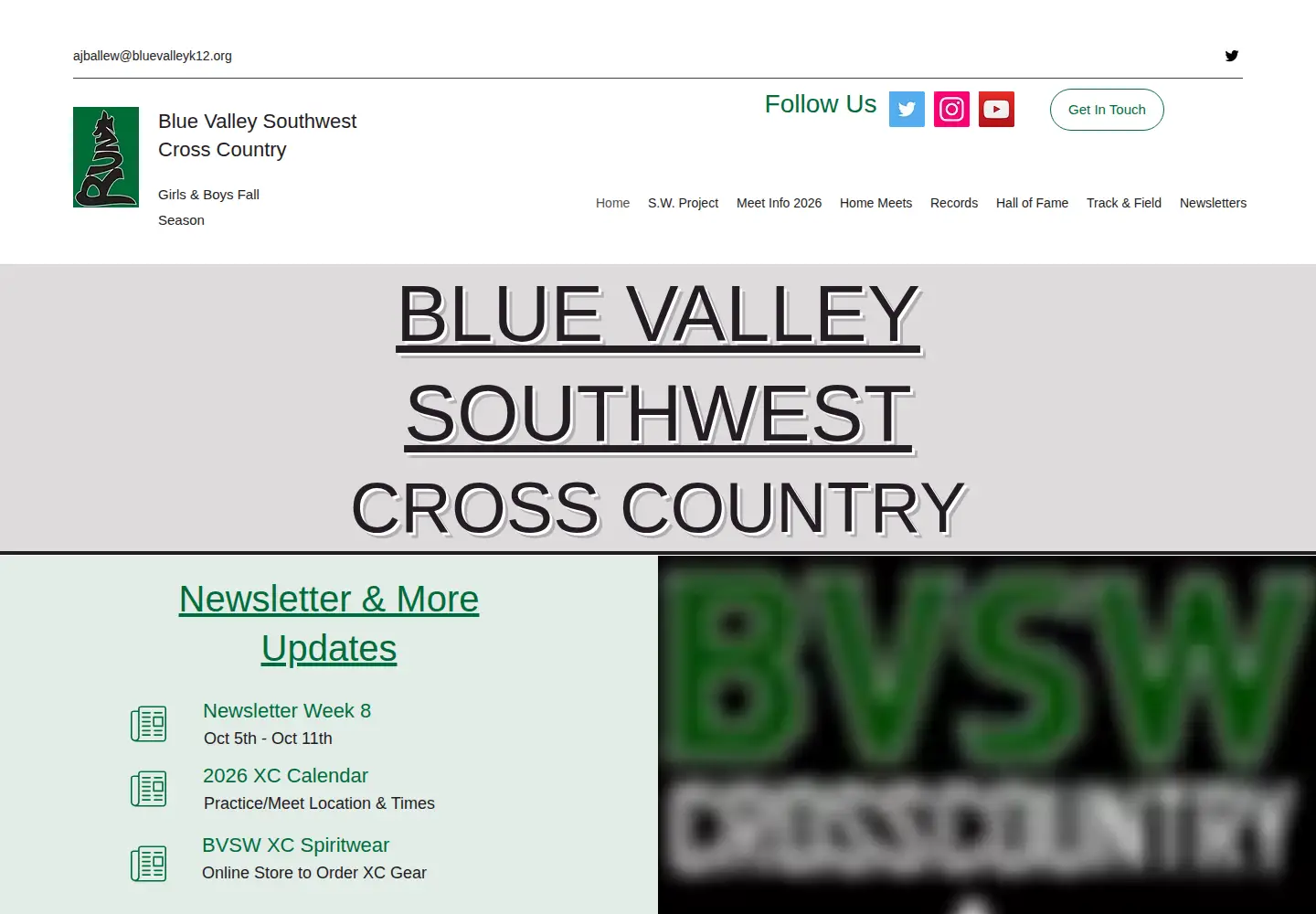 Captured homepage of bvswxc.com in the current scan