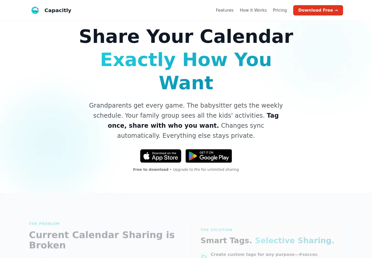 Screenshot of capacitly.com