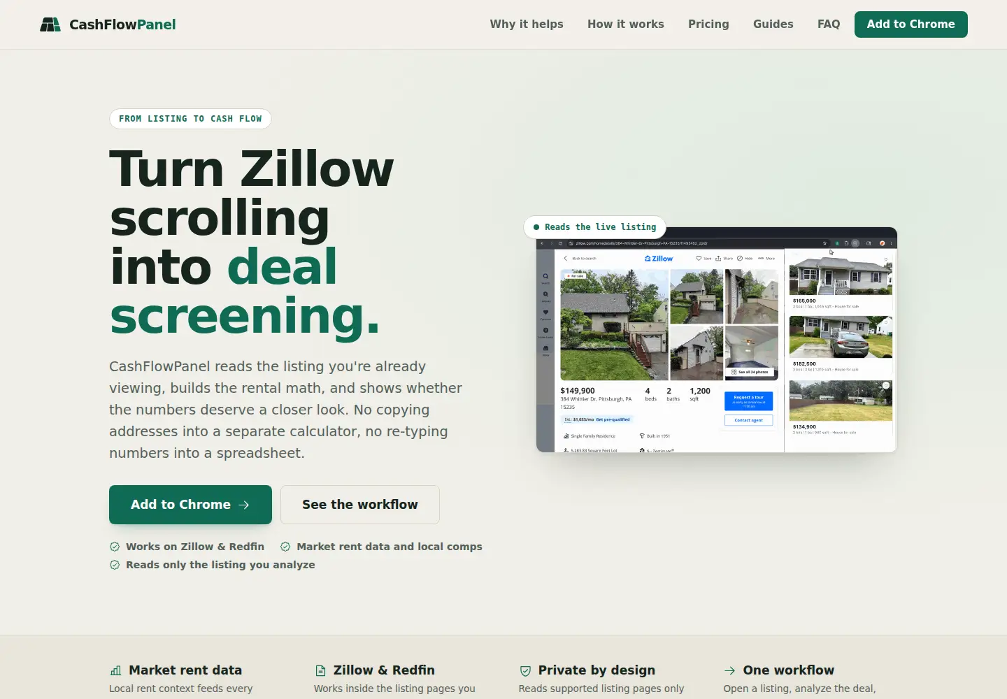 Screenshot of cashflowpanel.com