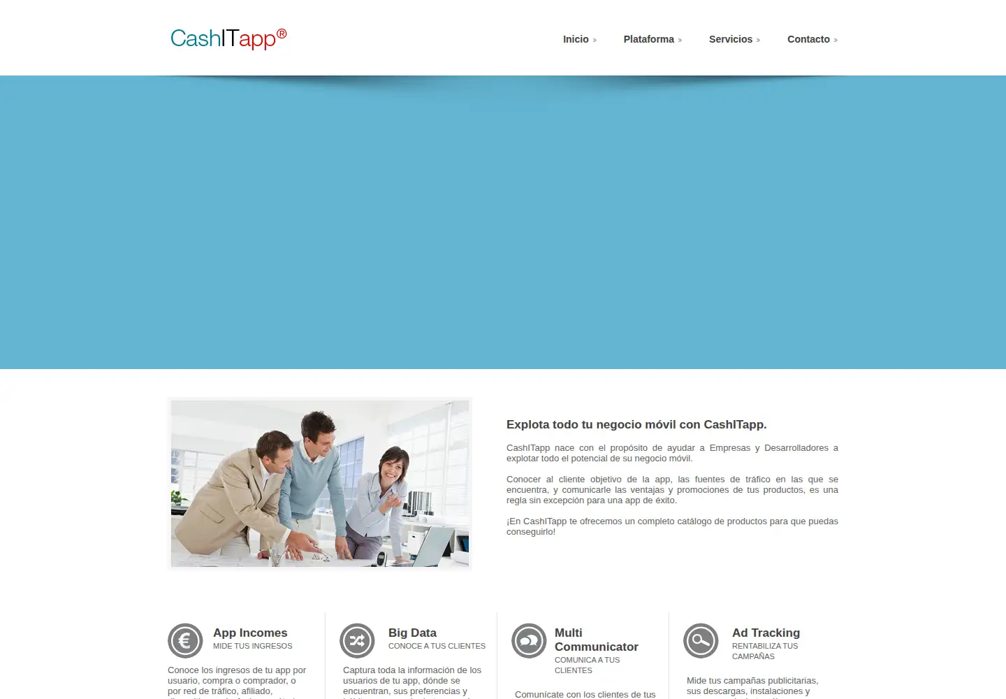 Captured homepage of cashitapp.com in the current scan