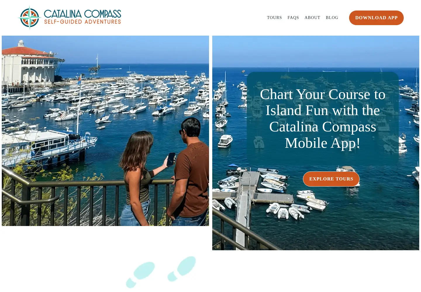 Captured homepage of catalinacompass.com in the current scan
