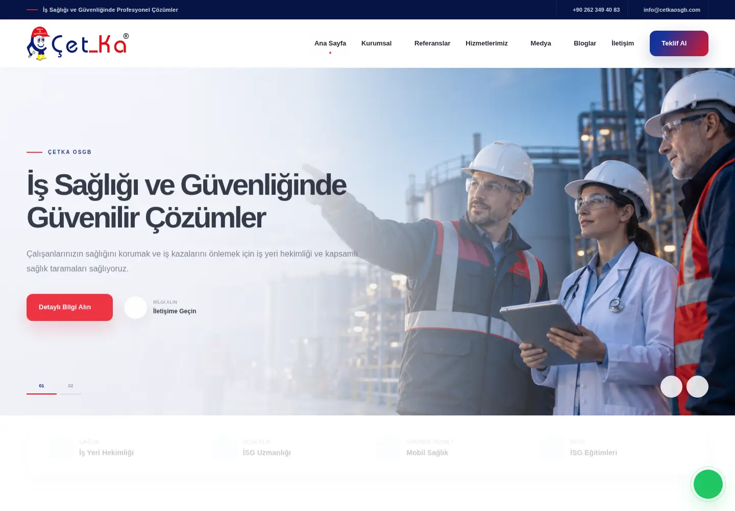 Screenshot of cetkaosgb.com