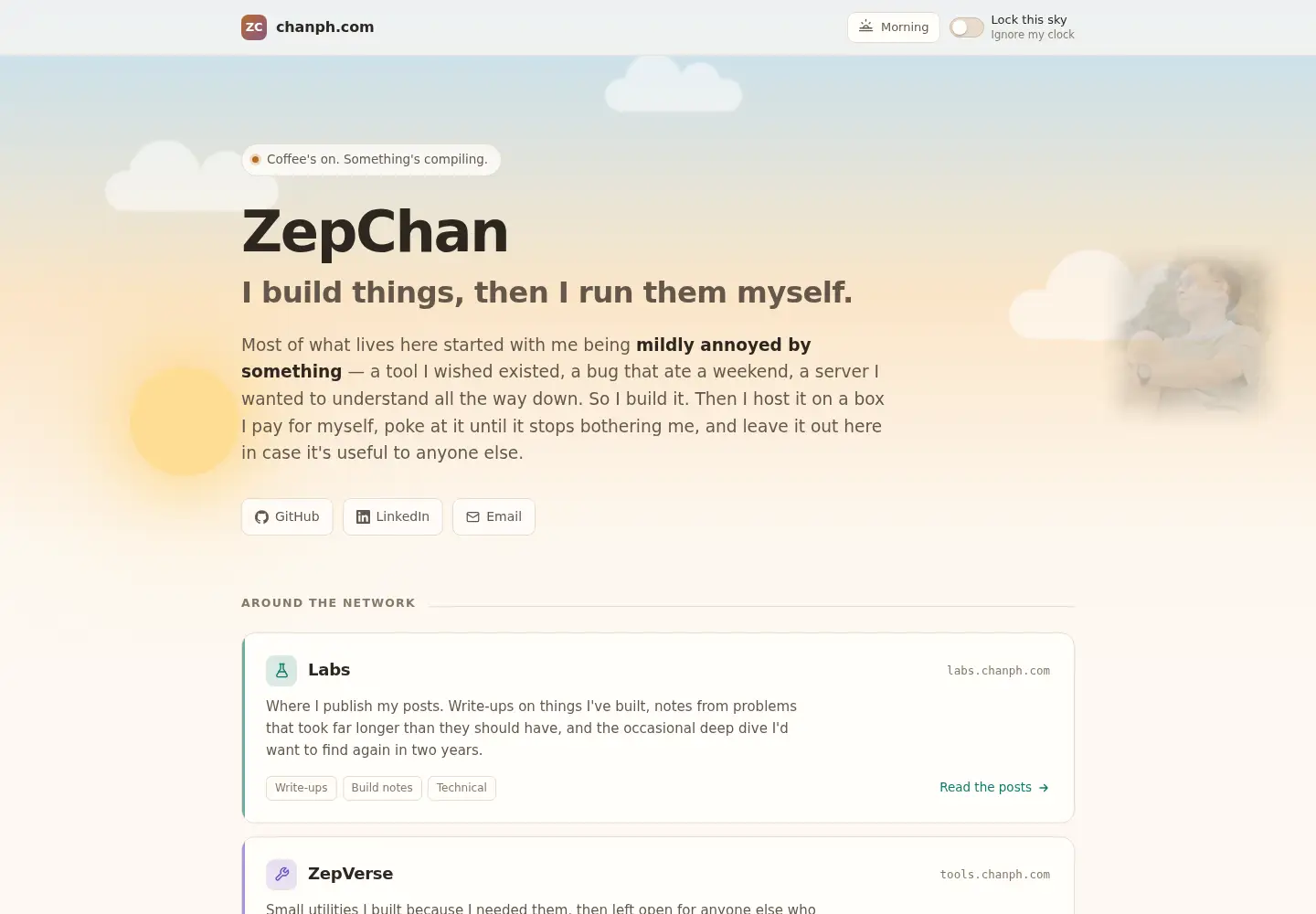 Screenshot of chanph.com