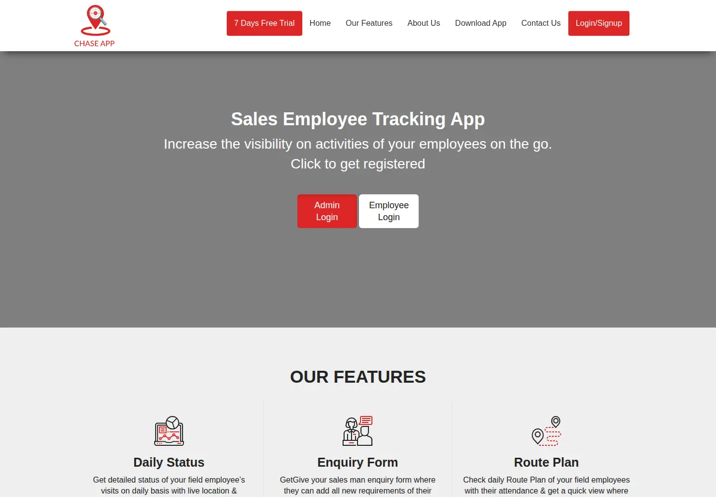 Screenshot of chaseappweb.com
