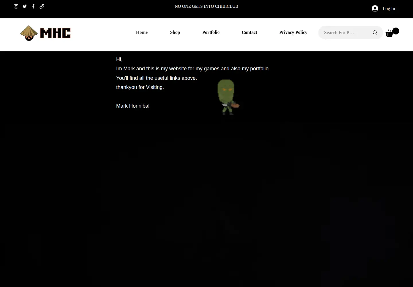 Screenshot of chibiclubtd.com