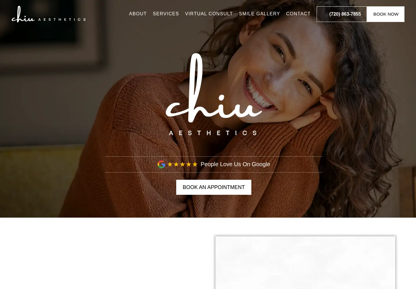 Screenshot of chiuaesthetics.com