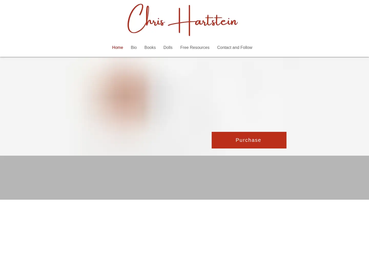 Screenshot of chrishartstein.com