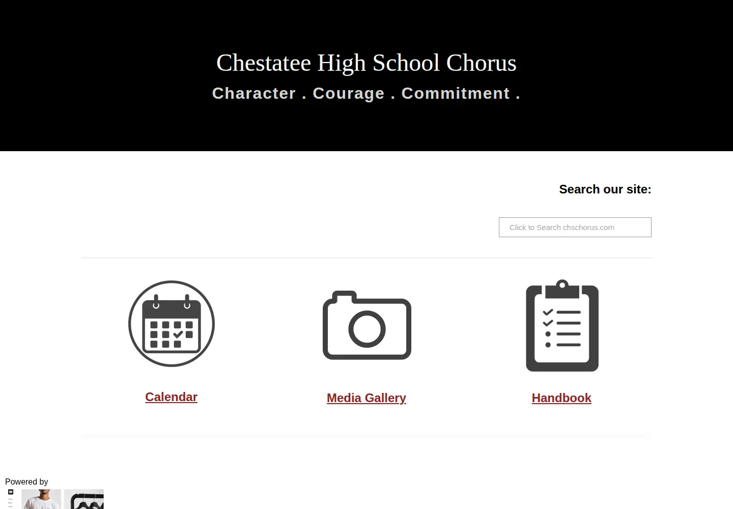 Screenshot of chschorus.com