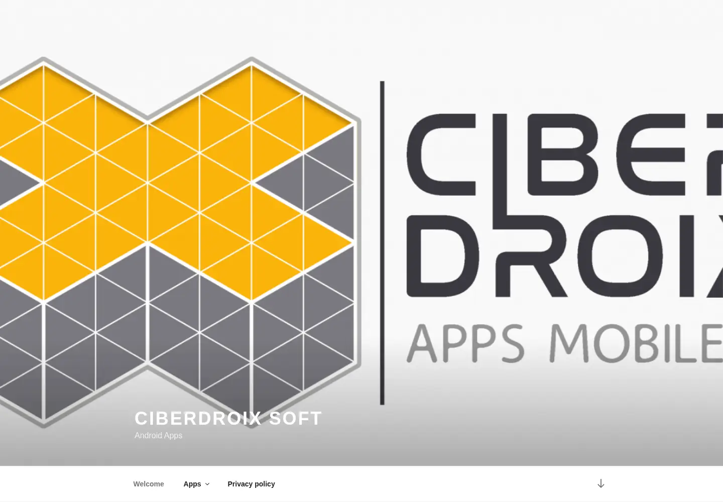 Screenshot of ciberdroixsoft.com
