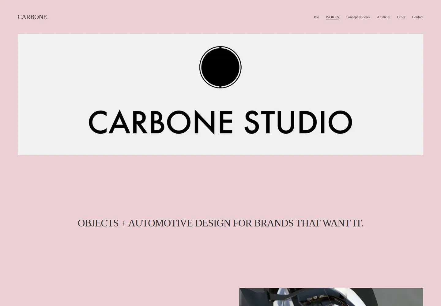 Screenshot of claudiocarbone.com