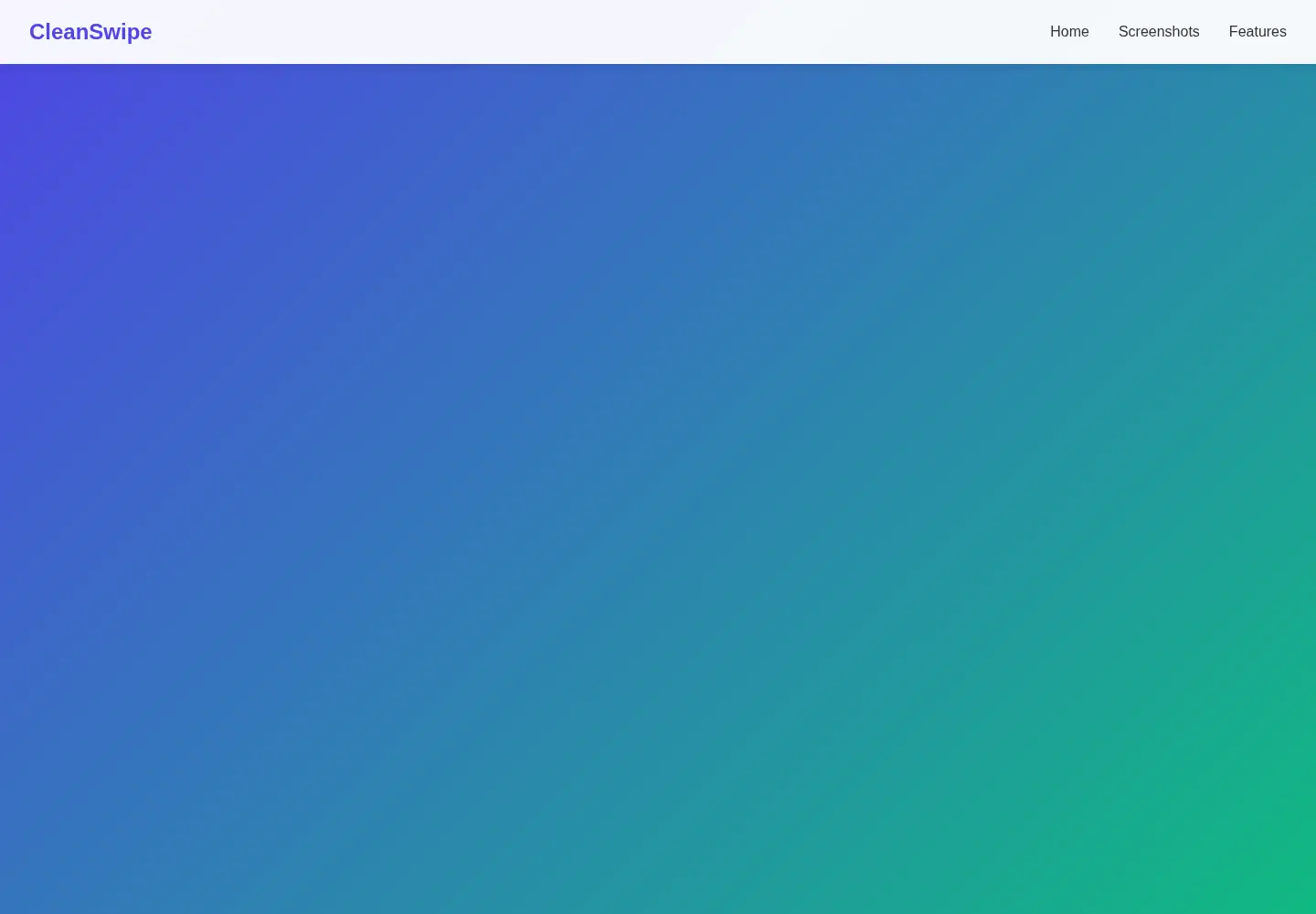 Screenshot of cleanswipepro.com