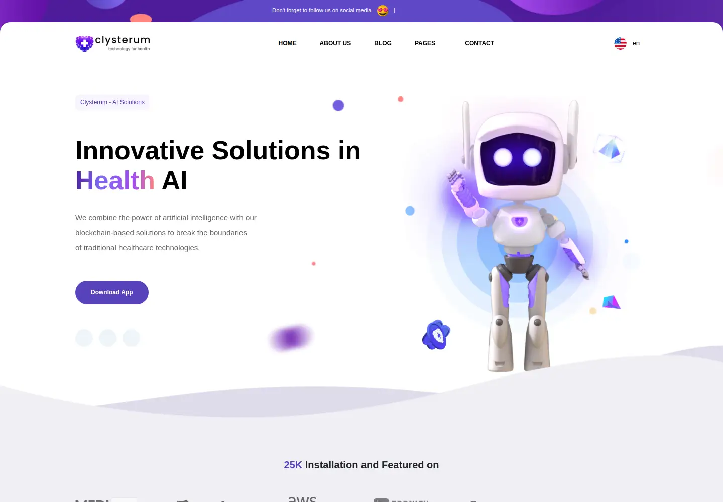 Screenshot of clysterum.com