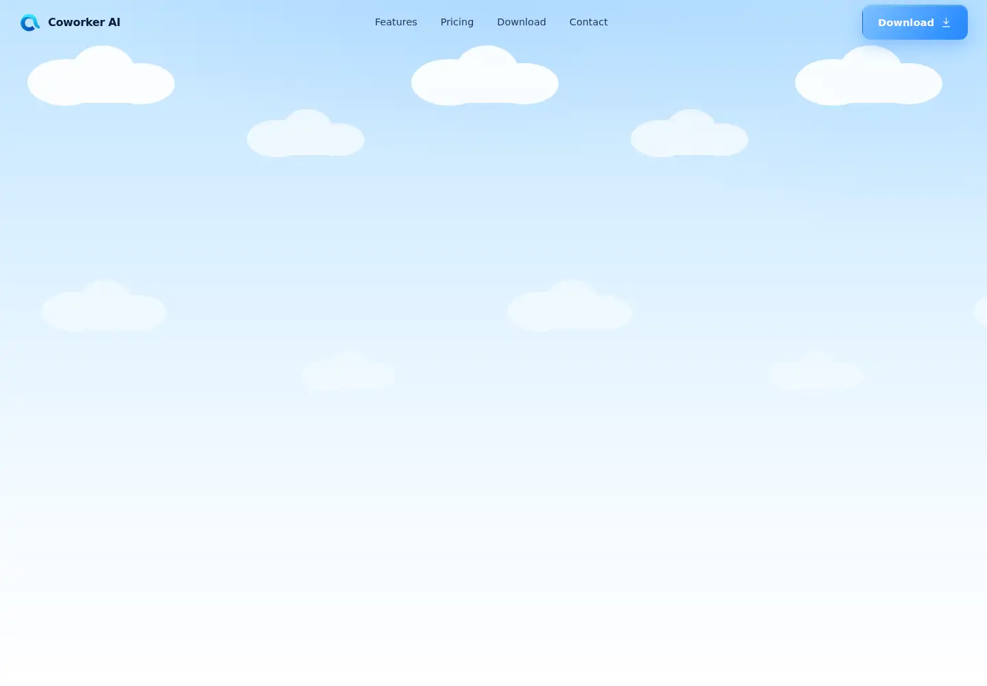 Captured homepage of co-worker-ai.com in the current scan