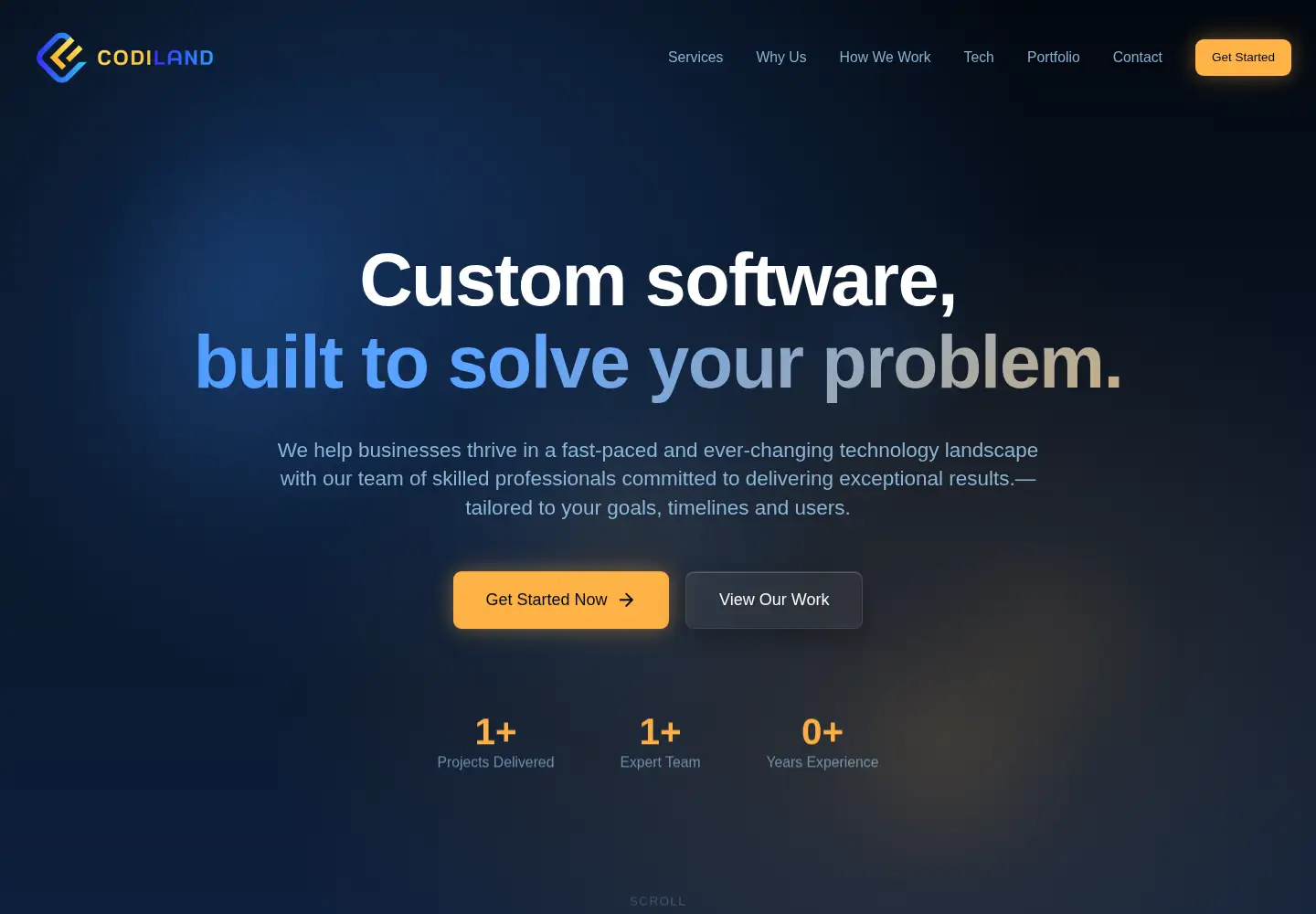 Screenshot of codiland.com
