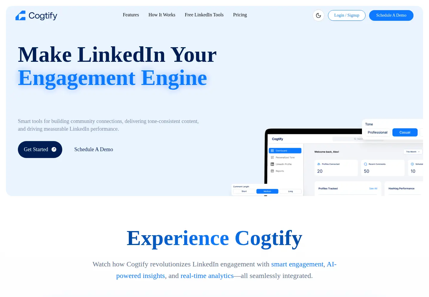 Screenshot of cogtify.com