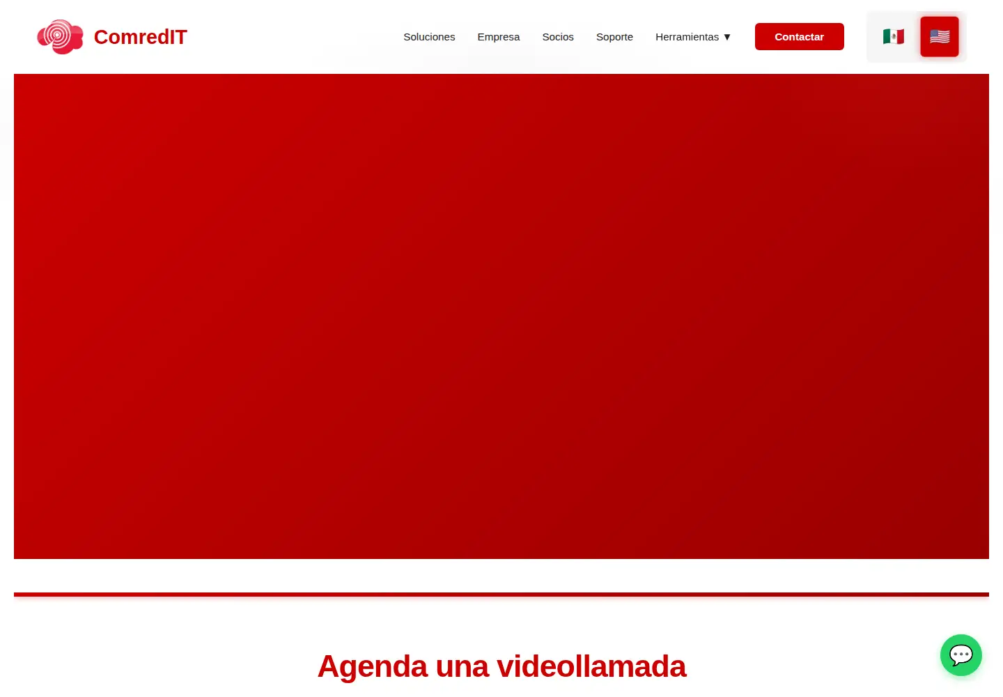 Captured homepage of comredit.com in the current scan