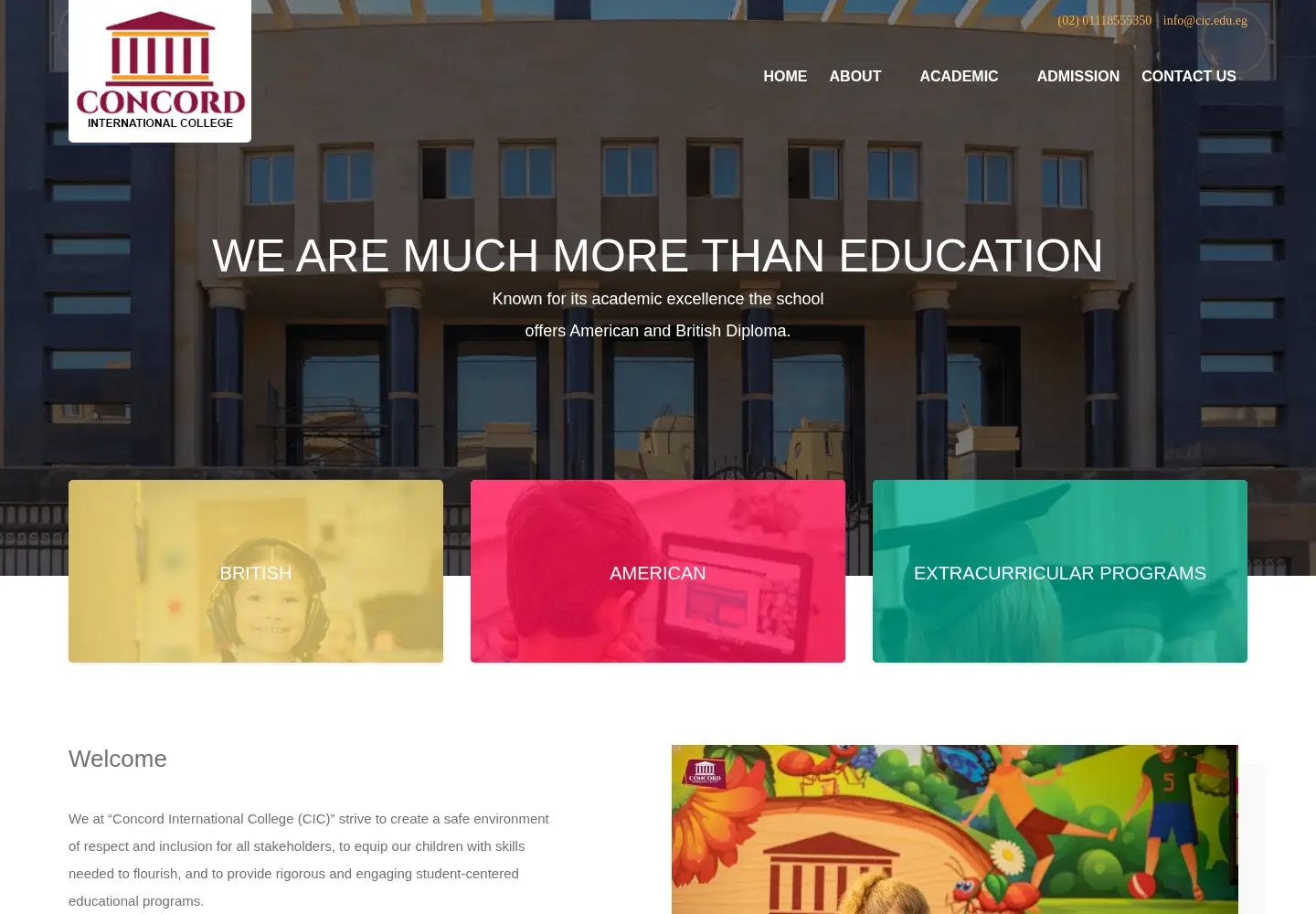 Screenshot of concord-ic.com