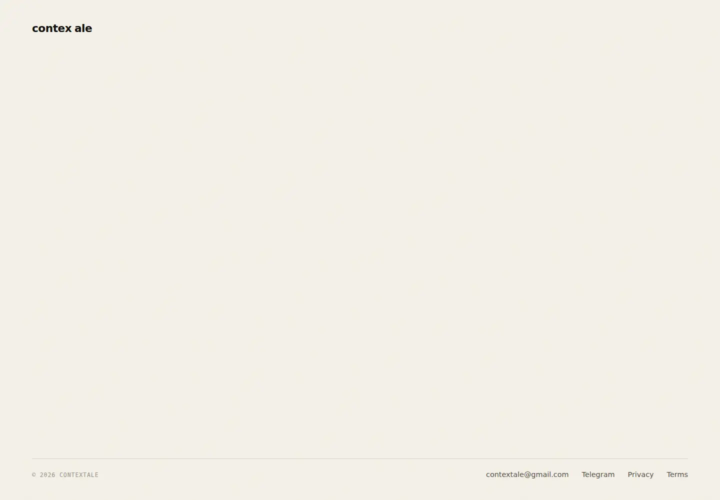 Screenshot of contextale.com