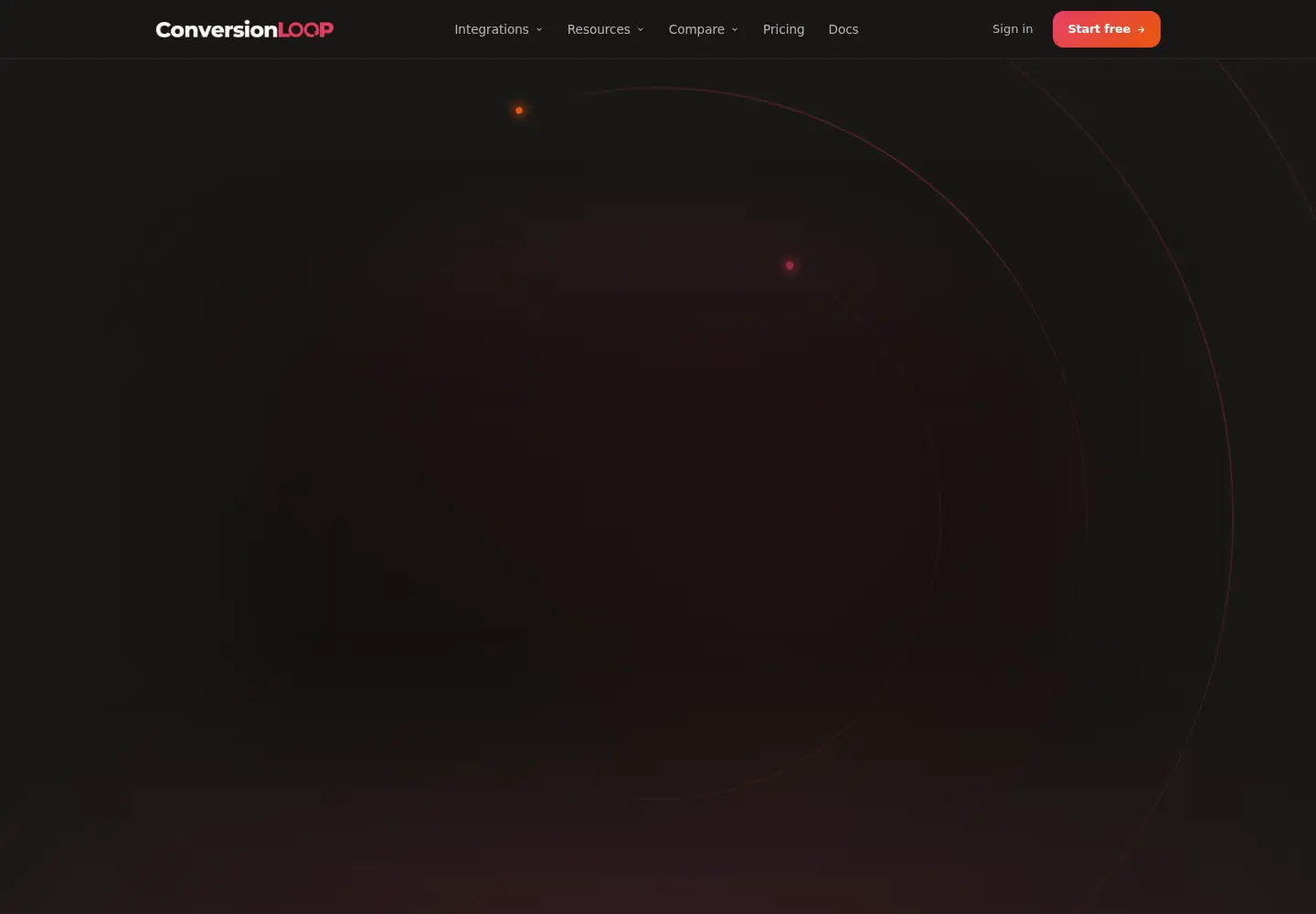 Screenshot of conversion-loop.com