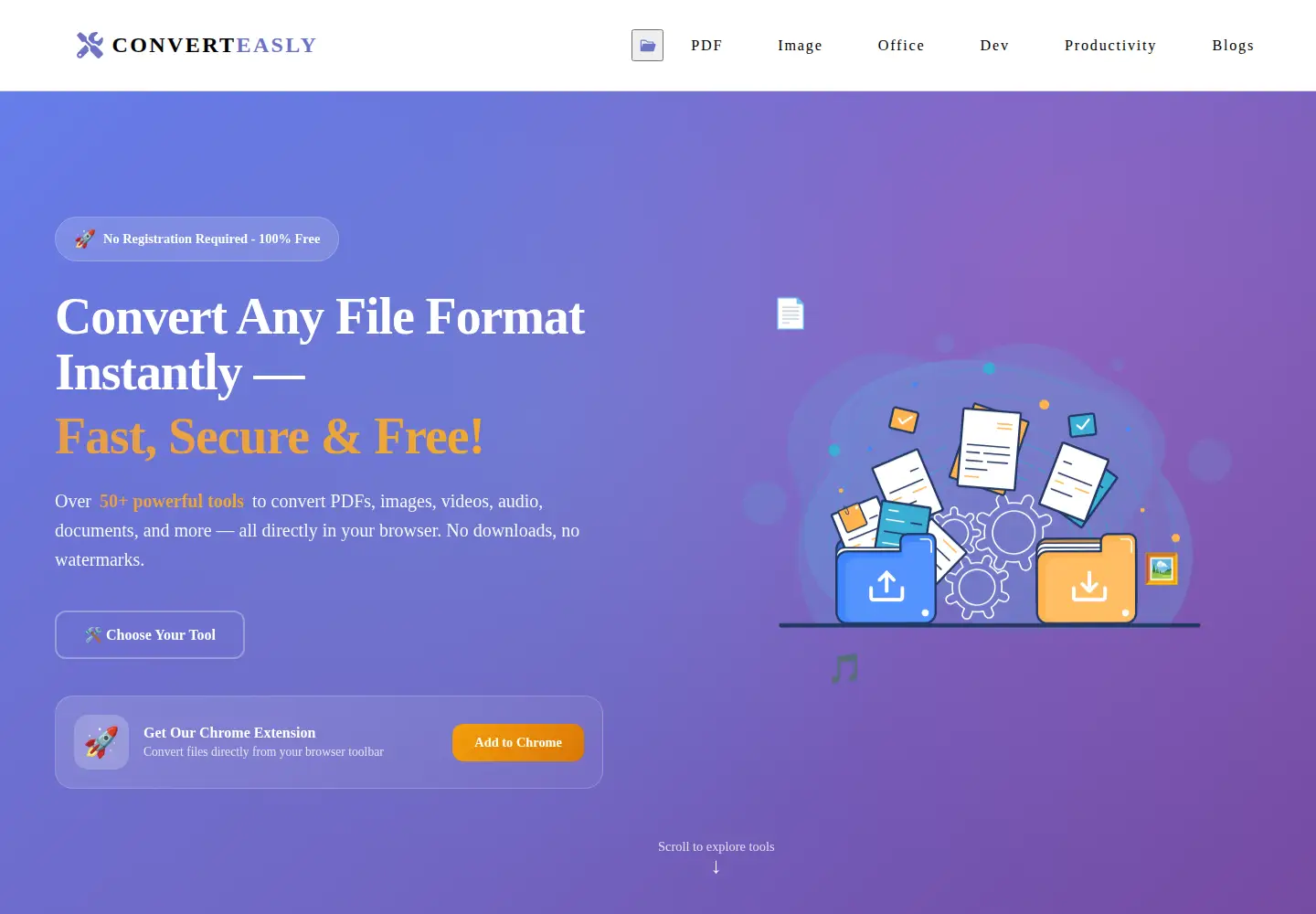 Screenshot of converteasly.com