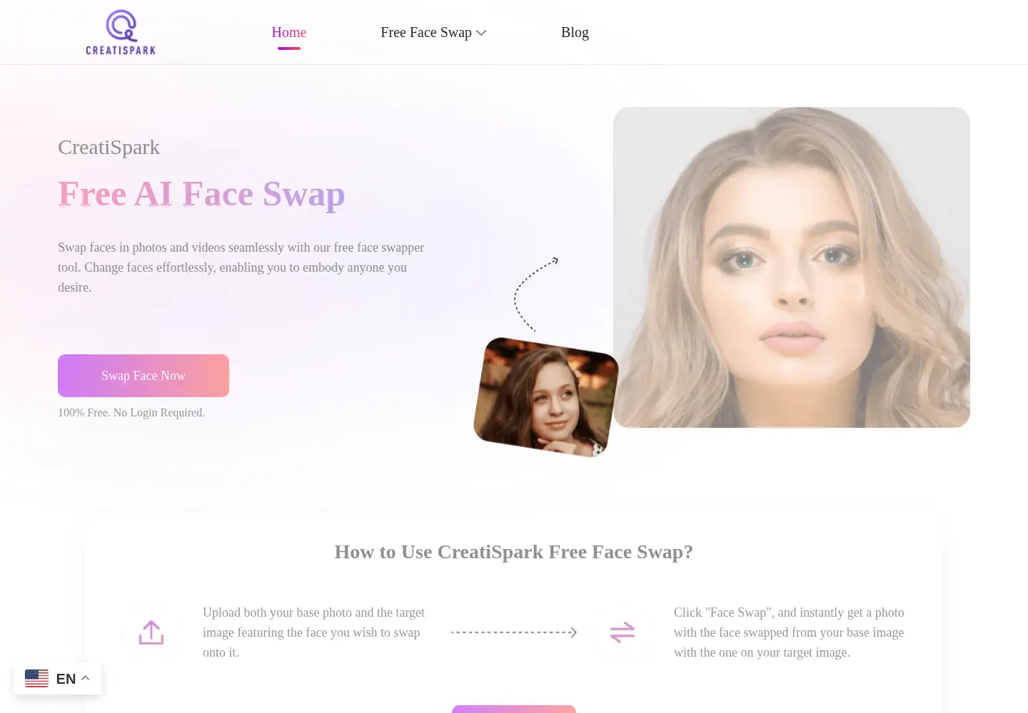Screenshot of creatispark.com