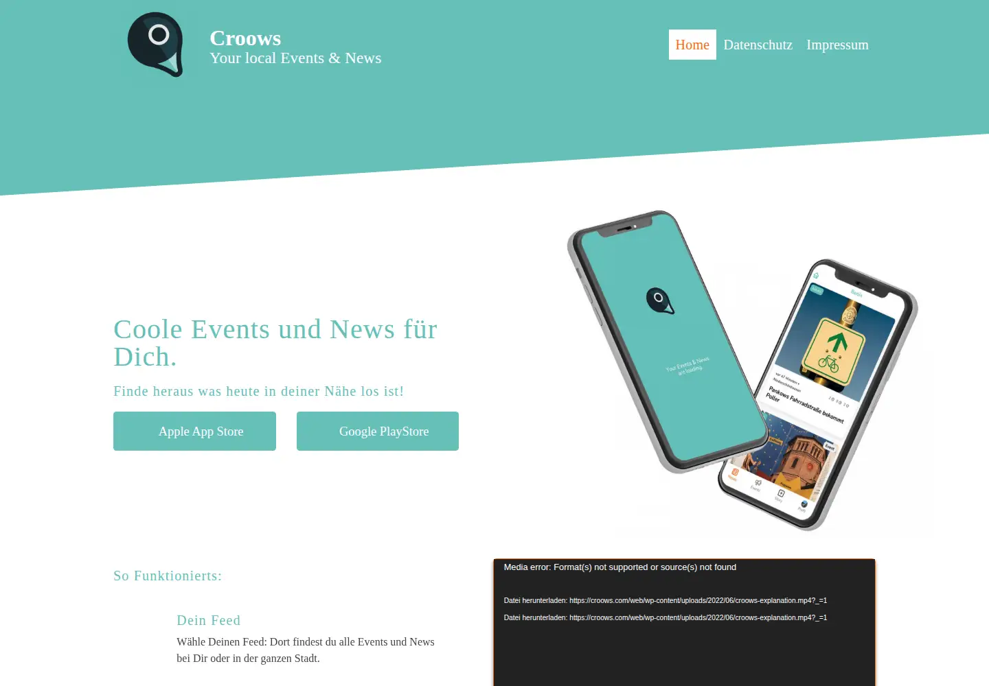 Screenshot of croows.com
