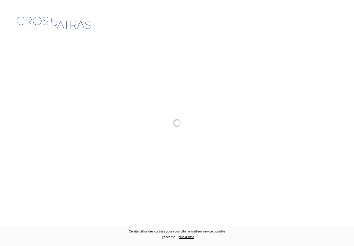Captured homepage of cros-patras.com in the current scan