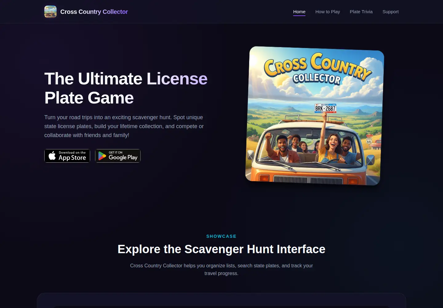 Screenshot of crosscountrycollector.com