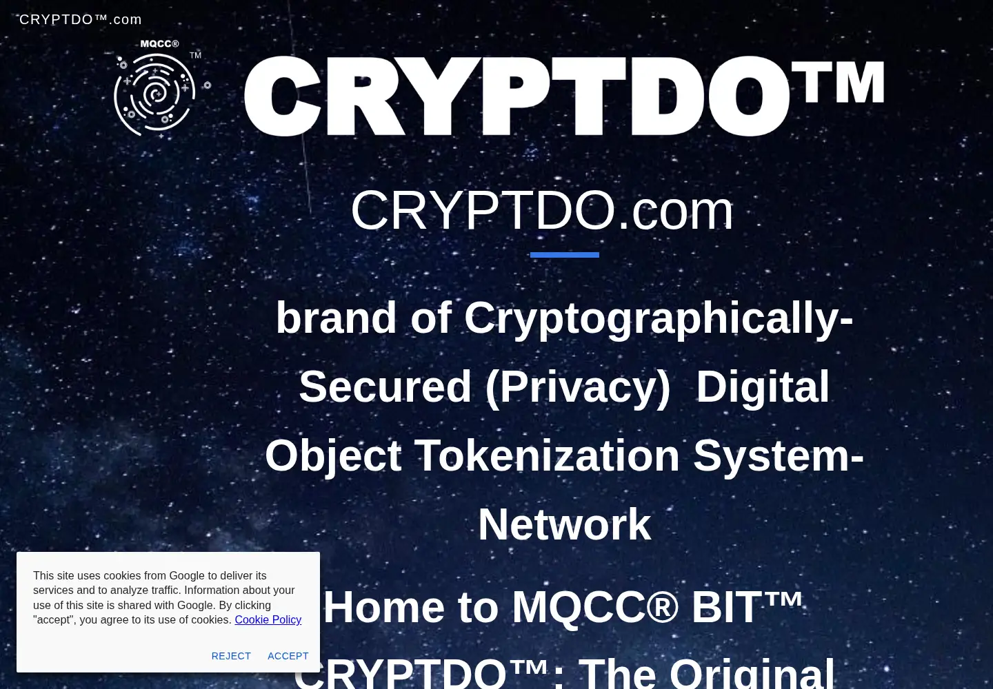 Captured homepage of cryptdo.com in the current scan