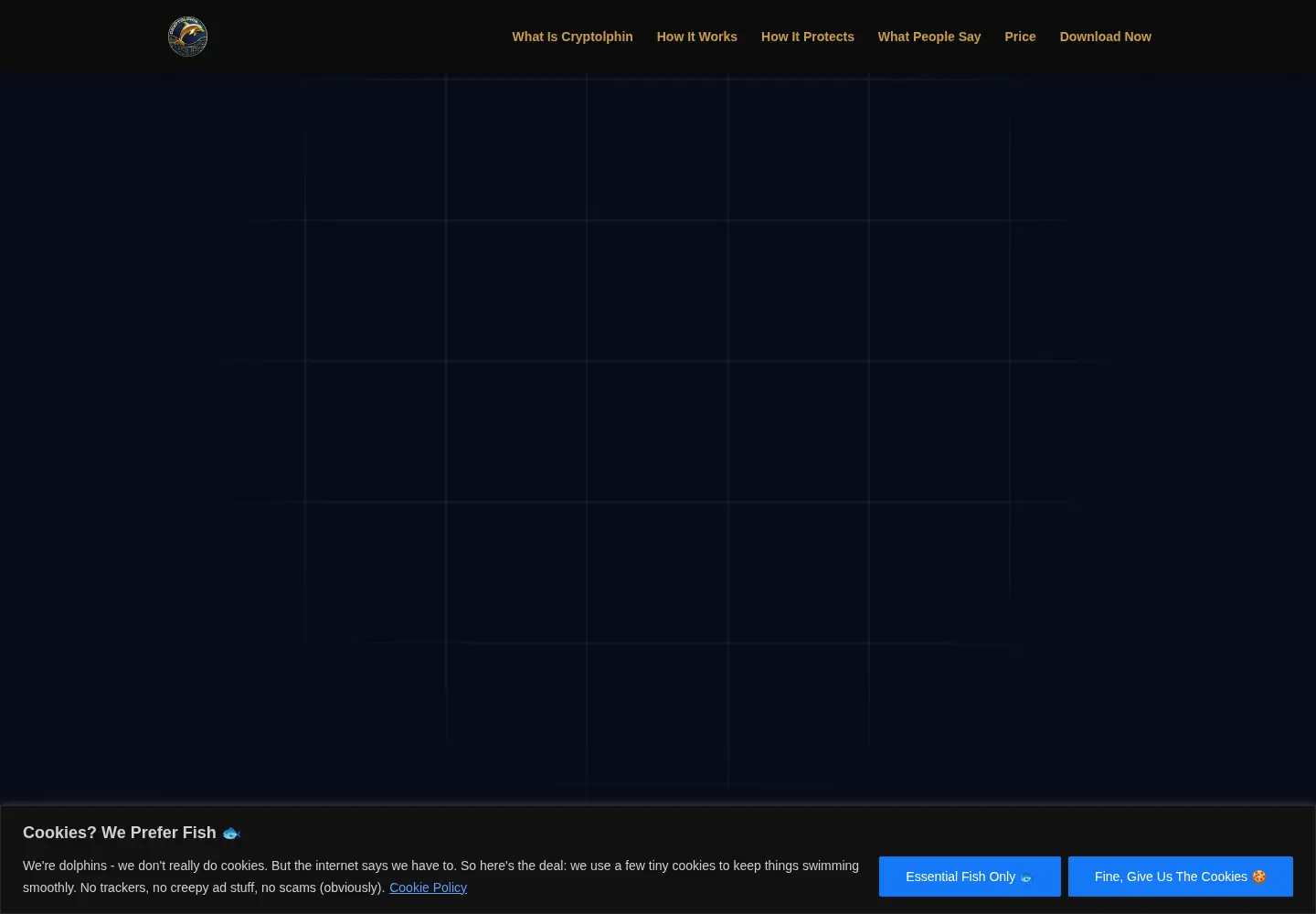 Screenshot of cryptolphin.com