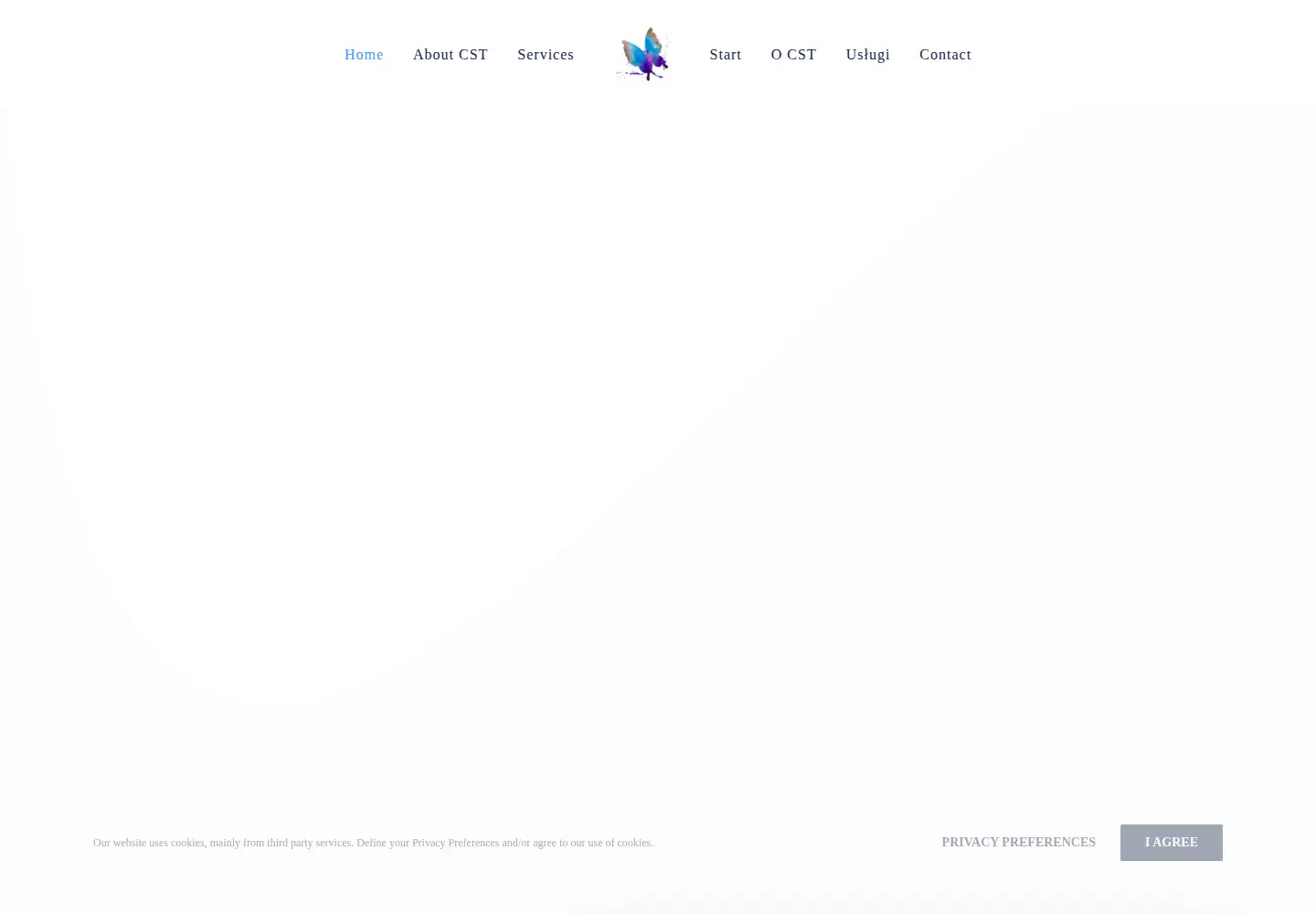 Captured homepage of cst-therapy.com in the current scan