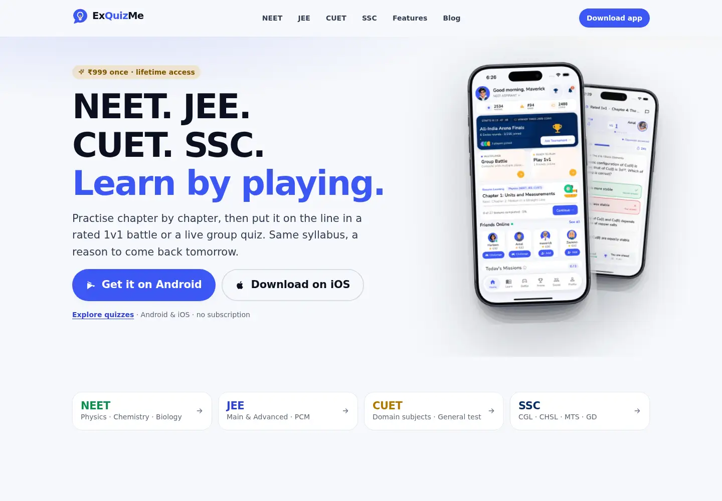 Screenshot of cuetquizapp.com
