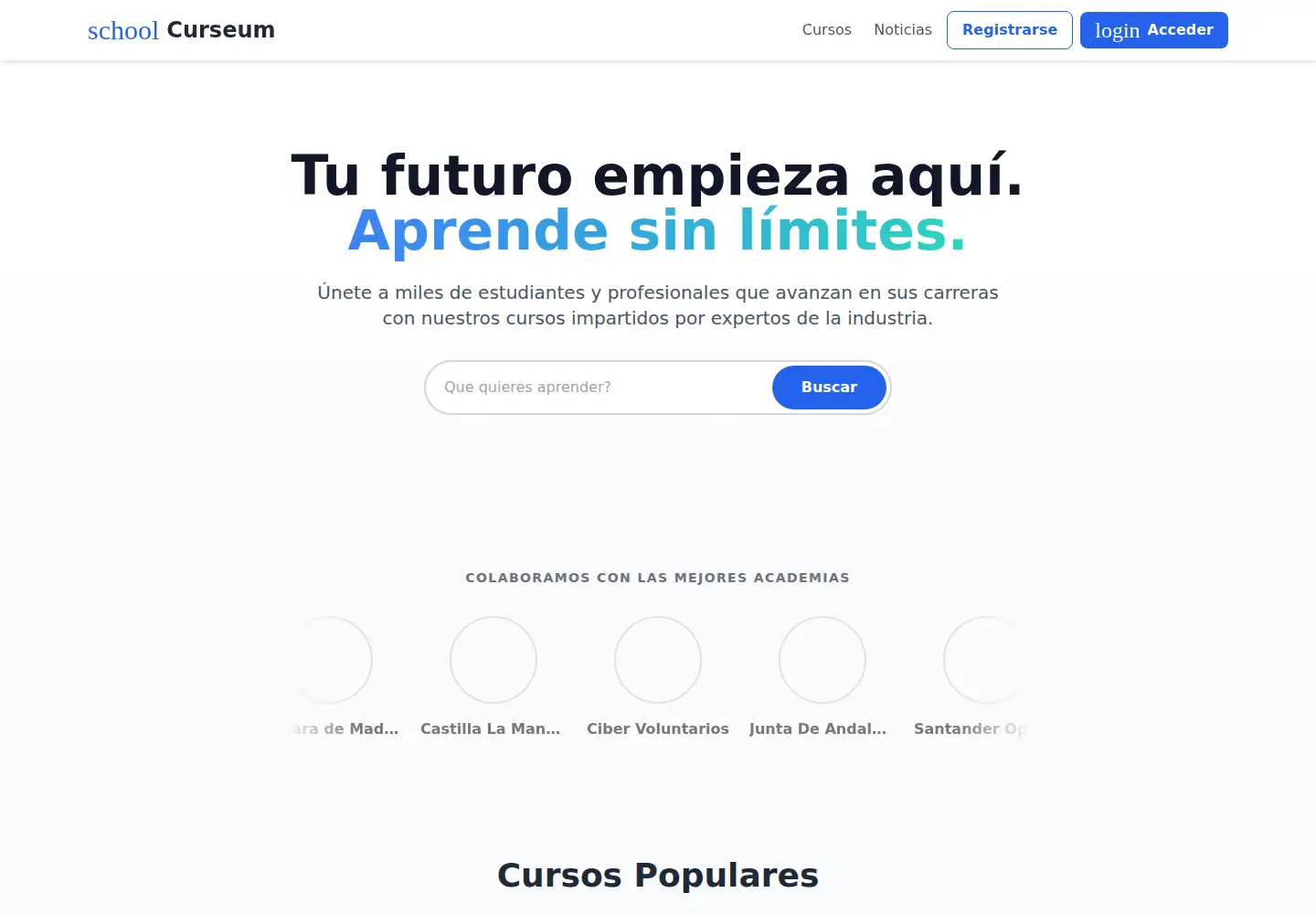 Screenshot of curseum.com