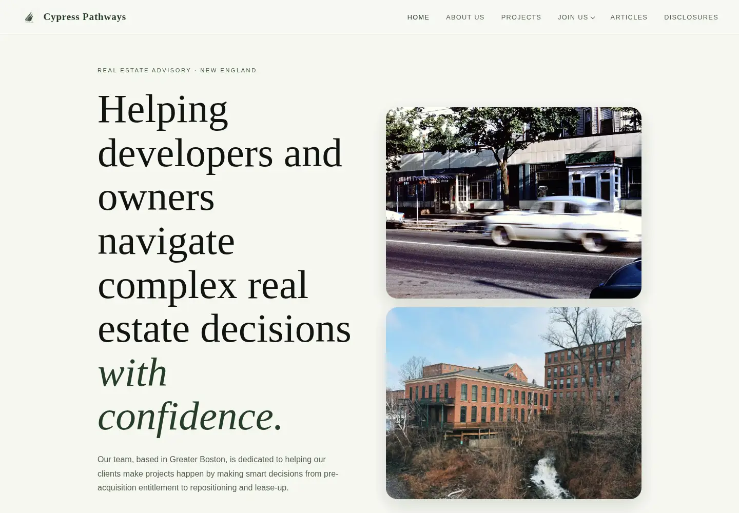 Screenshot of cypresspathways.com