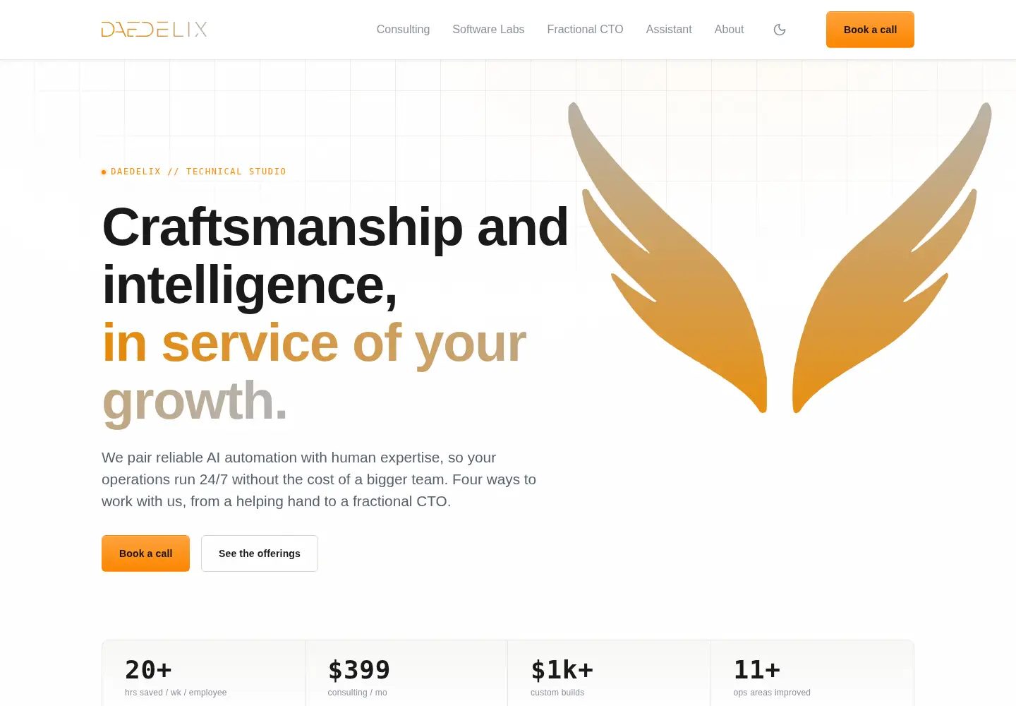 Screenshot of daedelix.com