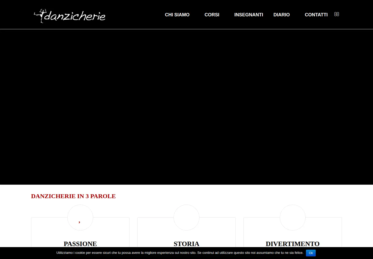 Screenshot of danzicherie.com
