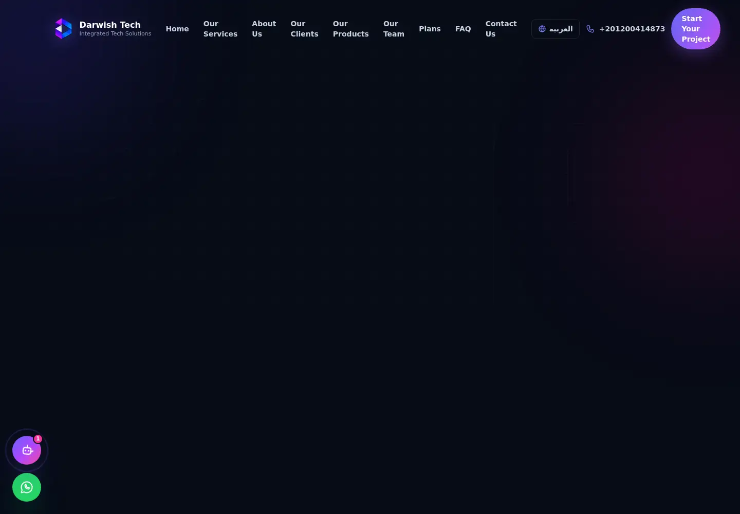 Screenshot of darwish-tech.com