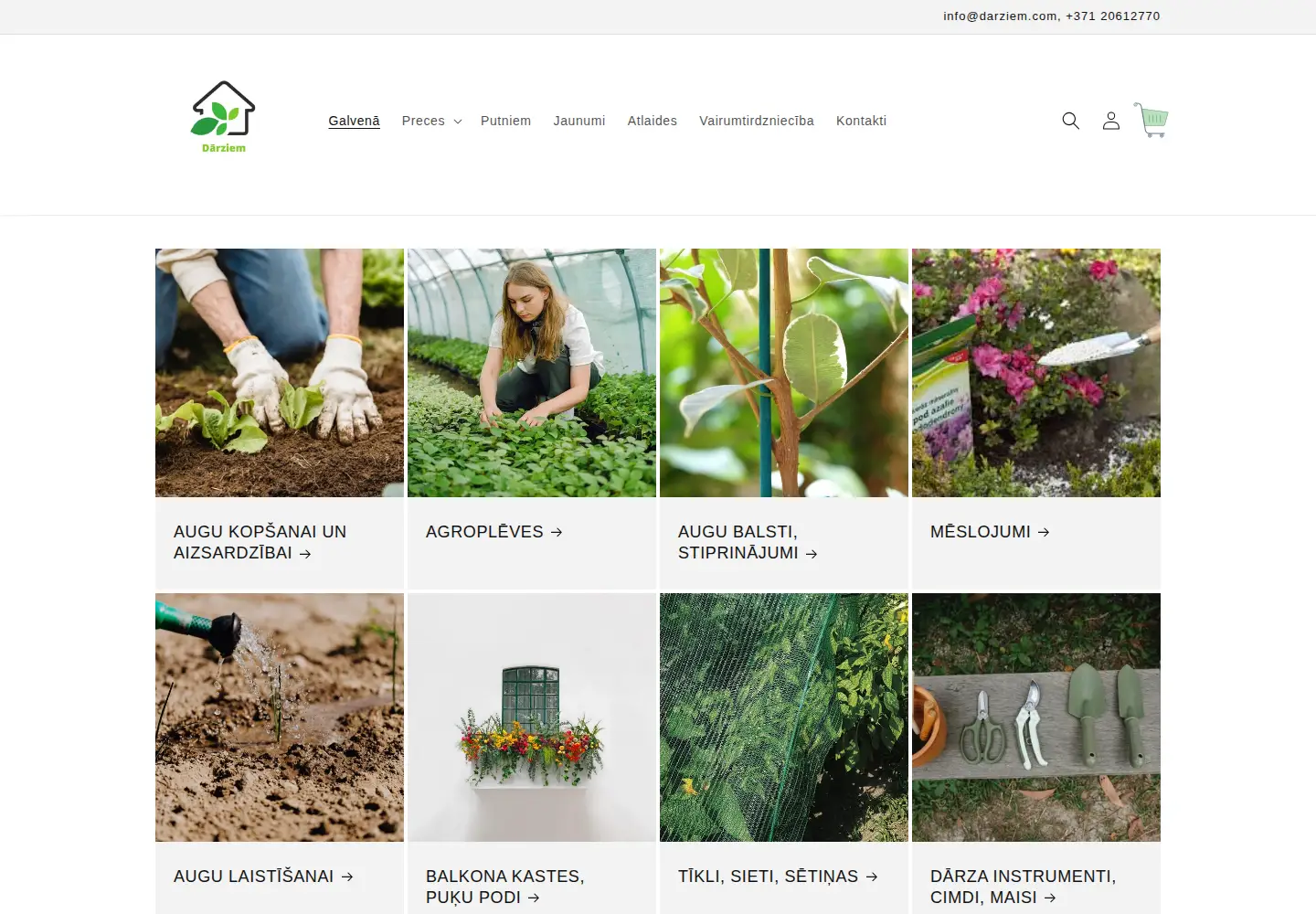 Screenshot of darziem.com